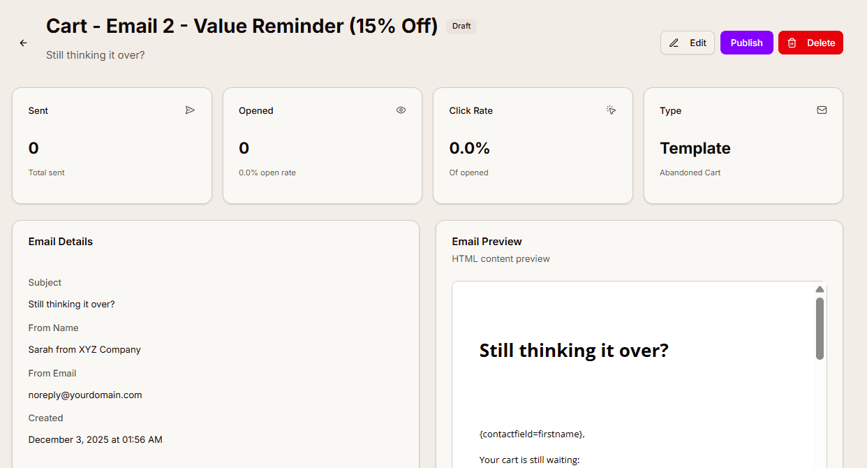 Email Campaigns